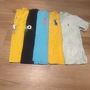 5pk boys polo tshirts